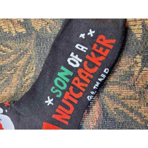 Elf 'Son of A Nutcracker ' Novelty Socks- One Size - Picture 3 of 3